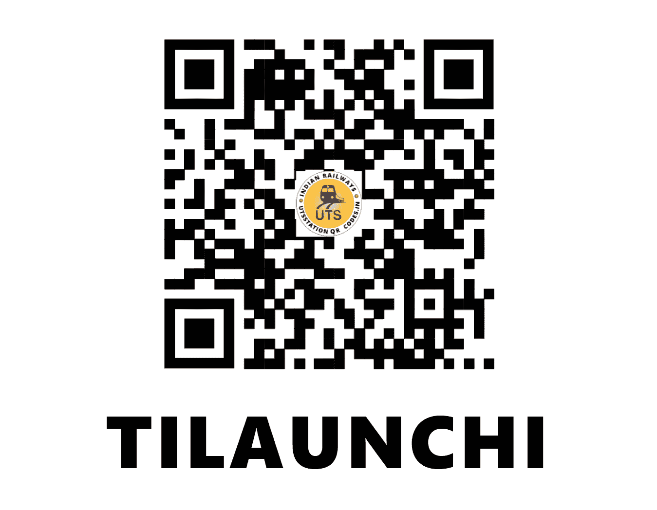 UTS QR Code for TILAUNCHI - TLNH (NC - UTTAR PRADESH)